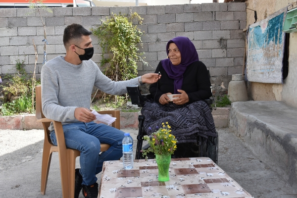 Malatya pandemide dezavantajlı grubu unutmadı