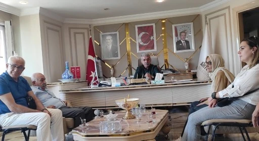 Mardin Arap Halkları Derneği&rsquo;nden Artuklu Belediyesi Ziyareti