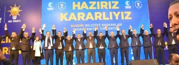 Ak Parti Mardin'de Adaylarını Tanıttı