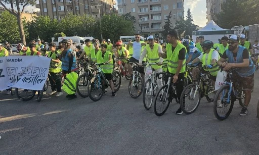 Mardin&rsquo;de Bağımlılığa Karşı Pedallar D&ouml;nd&uuml;