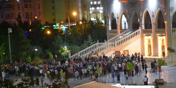 Mardin’de İsrail Protestosu