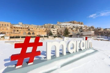 Mardin’de Kar Sürprizi Devam Ediyor