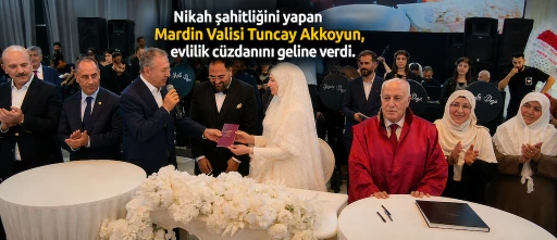 Mardin'de Protokol&uuml; Hakla Buluşturan G&ouml;rkemli D&uuml;ğ&uuml;n