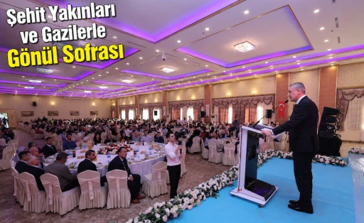 Mardin'de Şehit Aileleri ve Gaziler Onuruna Anlamlı Buluşma