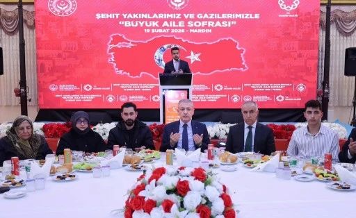 Mardin&rsquo;de Şehit Yakınları ve Gaziler Onuruna &ldquo;B&uuml;y&uuml;k Aile Sofrası&rdquo; İftarı