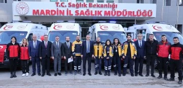 Mardin’e Yeni Ambulans