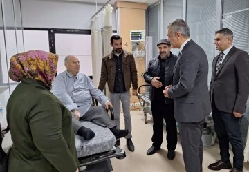 Mardin Valisi Akkoyun, hastane ve esnaf ziyareti