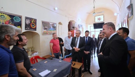 Mardin Valisi  Akkoyun, Savur'da 