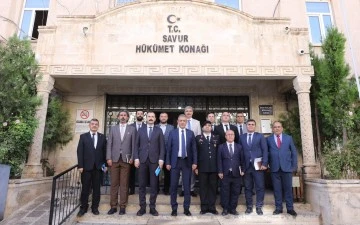 Mardin Valisi İlçe Ziyaretlerinde