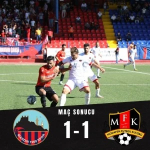 Mardinspor kendi sahasında puan kaybetti