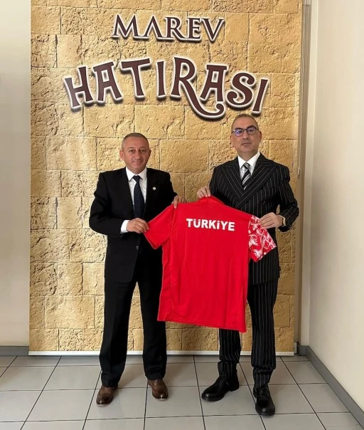 MAREV&rsquo;den Mardin Atletizm Spor Kul&uuml;b&uuml;&rsquo;ne 250 Bin TL Destek