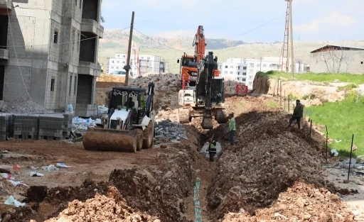 MARSU&rsquo;dan Artuklu Nur Mahallesi&rsquo;ne Altyapı Yatırımı