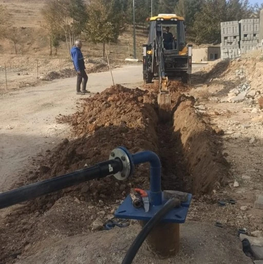 Mazıdağı&rsquo;nın Poyraz ve Kayalar Mahallelerine İ&ccedil;me Suyu 