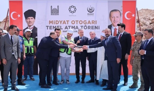 Midyat Otogarı&rsquo;nın Temeli Atıldı