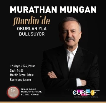Murathan Mungan Mardin’de Okurlarıyla Buluşuyor