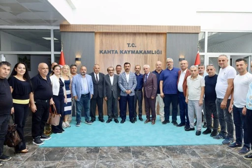 KAHTA KAYMAKAMI SOYSAL&rsquo;A ZİYARET