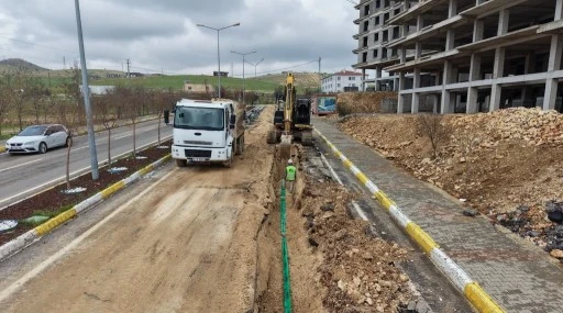 Nur Mahallesi&rsquo;nde Atıksu Hattı D&ouml;şeme &Ccedil;alışması Tamamlandı
