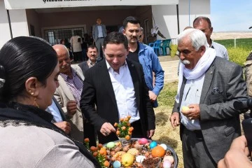 Nusaybin Kaymakamı Kayabaşı, Ezidi Bayramını kutladı