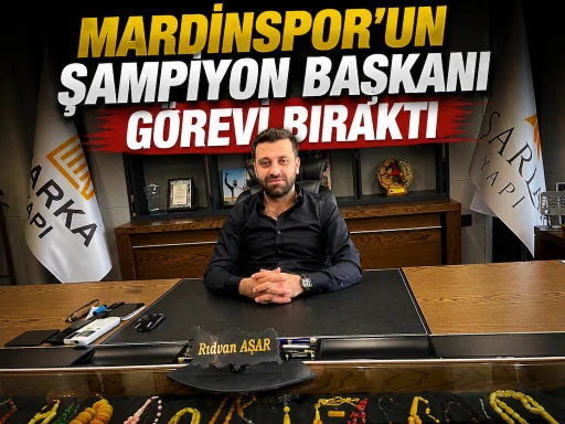 Şampiyon Başkan G&ouml;revi Bıraktı
