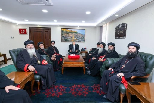 S&uuml;ryani Ortodoksların Ruhani Liderleri Mardin'de Toplandı