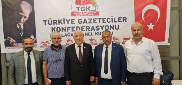 TGK’DA GENEL BAŞKAN  KOLAYLI GÜVEN TAZELEDİ