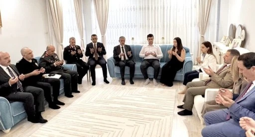 Vali Akkoyun'dan Gazi Yakup Arı'ya Ziyaret!