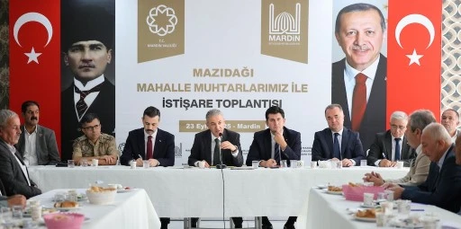  Mazıdağı&rsquo;nda Muhtarlar İstedi Vali Akkoyun Yapılsın Talimatı verdi