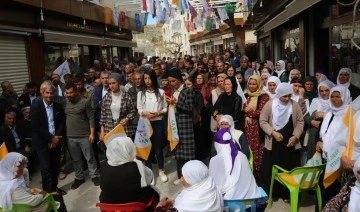 Yeşil Sol Parti Derik'te seçim bürosunu açtı